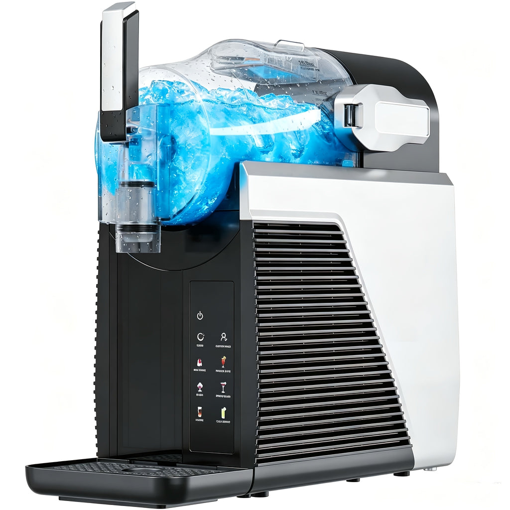 Slushie Machine, Self-Cleaning, 3 Preset Programs Slushie Maker, Professional Slushy Machine For Home, No Ice Needed Frozen Drink Maker For Margaritas & Milkshakes Smoothie, And More, Water Tank MAX 75OZ