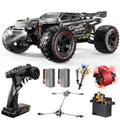 DEERC 1:10 Fast Brushless RC Car for Adults, Max 65KM/H, High-Speed 4WD Off-Road Remote Control Truck with 2 X 3S Batteries And Extra Swing Arms. Non-Toy Product, Intended for Professional Users, Collectors