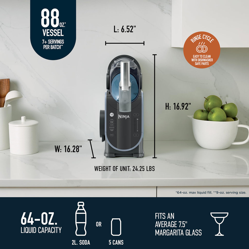 Ninja FS301 SLUSHi 88 oz. Frozen Drink & Slushie Machine - Refurbished