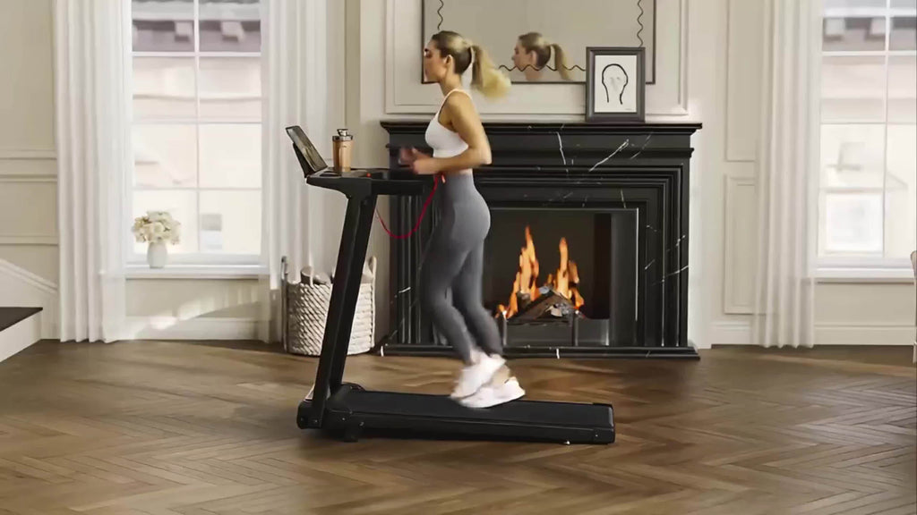 3-in-1 Treadmill with 14% Incline, Portable Treadmills for Home with Handle, Foldable Treadmills with 300 Lbs Weight Capacity, 3.0HP Quiet Walking Pad Treadmill