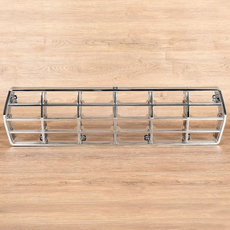 Grille & Headlight Bezel for 1978-1979 Ford Bronco, F100, F150, F250, F350 Replacement for FO1200111, D8TZ8150C, FO2513115, FO2512114, Chrome ABS Plastic
