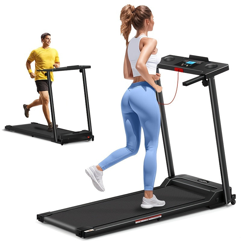 Home Electric Folding Treadmill Motor, LED Display, 3.0 Horsepower Silent Fitness Treadmill Exercise Trainer, for Walking, Running, Gym, Catering Specifically to The Fitness Needs Of Women.