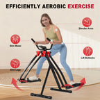 This Walking Fitness Machine Is A Home Aerobic Cross-training Glider That Exercises Your Legs, Waist, Abdomen, And Back. Get Rid Of Large Treadmills! This Foldable Elliptical Trainer Is Suitable for Small Spaces And Has A Load Capacity Of 350 Pounds.