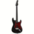 Donner 39 Inch Electric Guitar, Designer Series DST-200 Stylish Solid Body Electric Guitar for Beginner Intermediate & Pro Players, Single Coil Split System, Bonus Bag, Cable, Strap