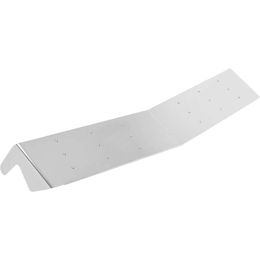13" Drop Visor Compatible with 1984-1998 for Kenworth W900 T800 T600 T300 with Split Flat Windshield 304 Stainless Steel Flat Roof Top Sun Visor