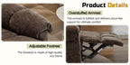 A Solitary Chair for The Living Area, a Reclining Chair That Swivels, a Rocking Recliner for Grown-Ups, Compact Recliners Suitable for Limited Spaces, a Manual Upholstered Recliner Featuring Side Pockets