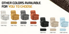 A Solitary Chair for The Living Area, a Reclining Chair That Swivels, a Rocking Recliner for Grown-Ups, Compact Recliners Suitable for Limited Spaces, a Manual Upholstered Recliner Featuring Side Pockets