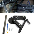 Tube and Pipe Bender Black Oxide Coating Steel Manual Hand Bender Tubing Tube Bender Pipe Bender Replace for WFB2