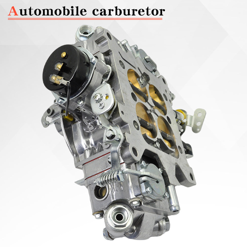 New 4-Barrel 650 CFM Brawler Double-Pumper Carburetor Electric Choke BR-67255 (With Cleaning Brush)
