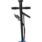 MEFEIR 22 Ton Air Hydraulic Floor Jack，44000 lbs Capacity Air-Operated Floor Jack with Extension Saddle Set and Wheels for Heavy Duty Lifting，Blue