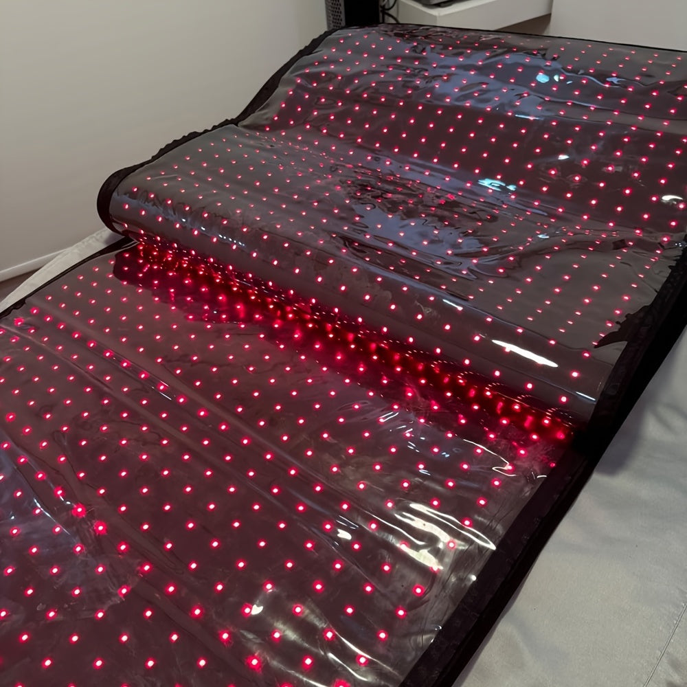 63'' X 23.6'' LED 660Nm Red Light Therapy Mat 850Nm Near Infrared Light Therapy Devices Large Pads for Whole Full Body, Father 'S Day Gift