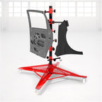 43" Panel Tree Paint Stand, 3-Angle 6 Adjustable Hook Levers, Panel Holder, Auto Accessories Repair Tools, w/4Wheels, Painting Rack for Hang Automotive Panels, Doors, Fenders, Bumpers, Car Parts