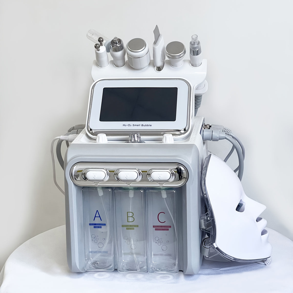 [Valentine's Day Gift] Mariy Reseni 6-In-1/7-In-1 Beauty Device, Facial Care Machine, Includes Beige Oversized Towel Hair Tie, Suitable For Salon Or Home Use, Ideal For Skincare Enthusiasts, Valentine's Day Gift, Elegant Gift, Gift For Women, Top Gift Cho