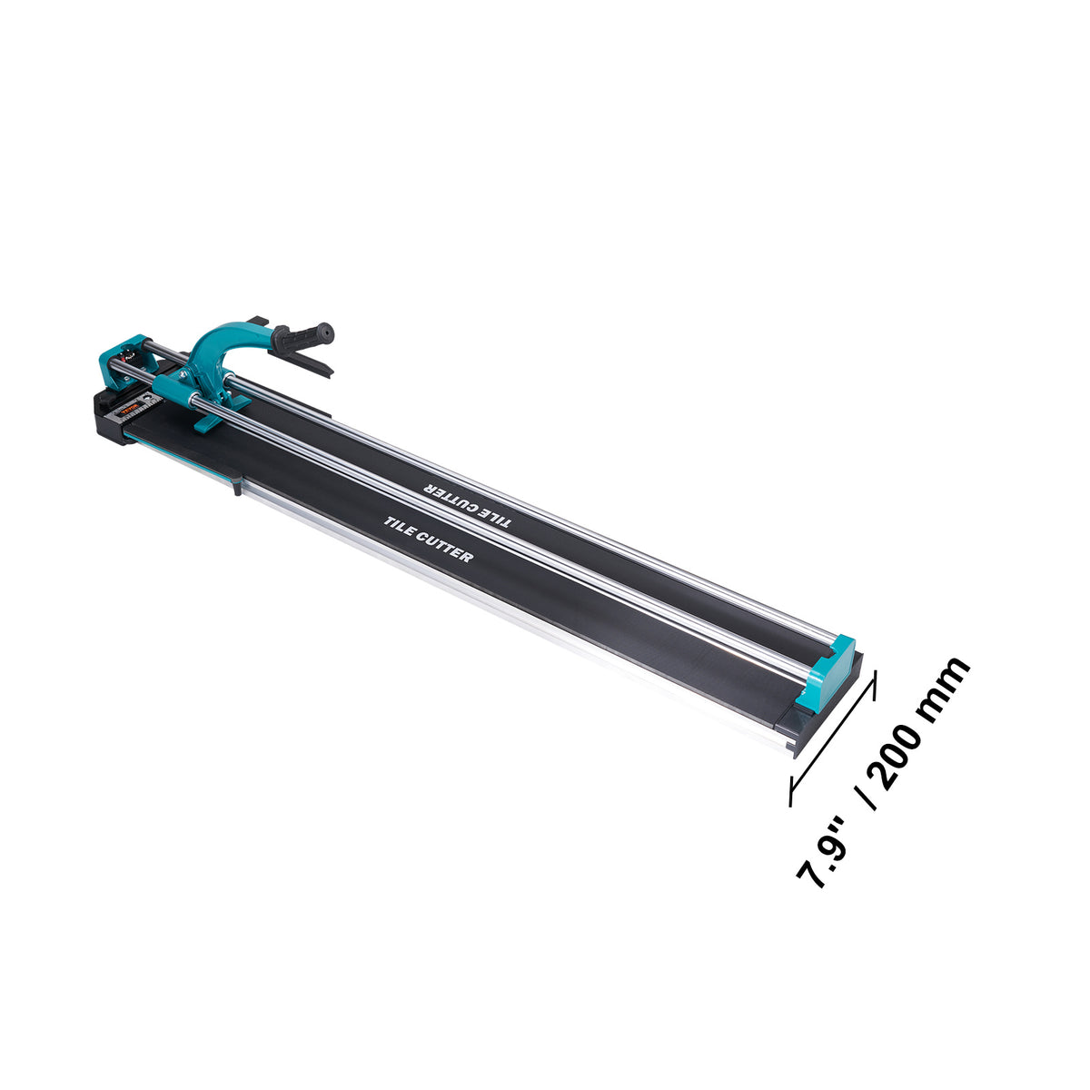 Manual Tile Cutter by VEVOR for Cuts up to 48 Inches with Double-Rail Support in Remodeling Projects