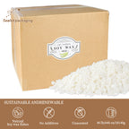 40LB Flake Soy Wax for Projects, a Natural Raw Material That Offers a Gentle And Non-Irritating Scent. Ideal for Crafting Candles, Cup Wax, And Scented Candles. Suitable for Adults, Beginners, And Teenagers, And Can Be Melted in The Microwave