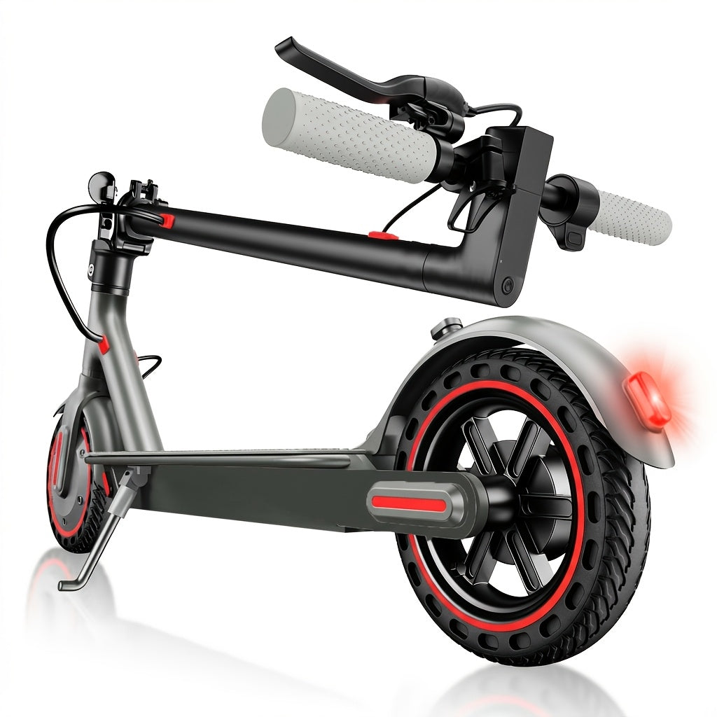 Foldable Electric Scooter 350W Motor,8.5" Solid Tires,19 MPH Speed, Display, 3-Speed,Large Battery - Portable -Scooter for Urban Commuting,Suitable for Adults