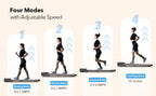 4-In-1 Walking Pad with 15% Incline, Portable Under Desk Treadmill, for Home And Office Use, 2.5 HP Silent Walking Treadmill, Supports Up to 265 Lbs, for Walking And Jogging, Christmas Surprise Gift, Without Battery