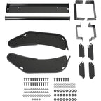 Grille Brush Guard for 2011-2015 Ford Explorer, Front Push Bar, Heavy Duty Black Steel Front Bumper, Powder Coated