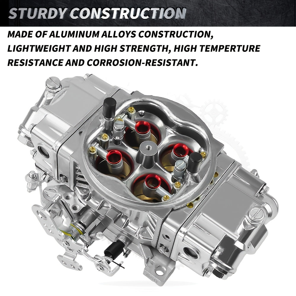 Carb Fuel for Holley Quick BR-67199 650CFM Race Carburetor Double Pumper Replace Motocycle