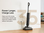 Refurbished DREAME H12 PRO Wet Dry Vacuum Cleaner, Cordless Vacuum Mop All In One, Smart Floor Cleaner for Hard Floor, One-Step Edge to Edge Cleaning with Hot Air Drying