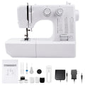 Electric Sewing Machine, 818 Mini Electric Sewing Machine 45 Stitches Household Multifunctional Sewing Machine US Plug