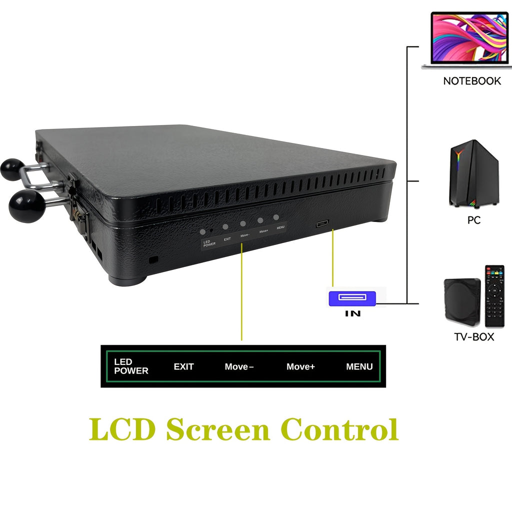 Arcade Game Console 22 Inch Creative Easter Arcades Ful Ize Stand-Up Folding Easter Arade Machines 4 Player Multiple Languages 22" LED Screen 2 Sanwa Oysticks 2Joystick Gamepad