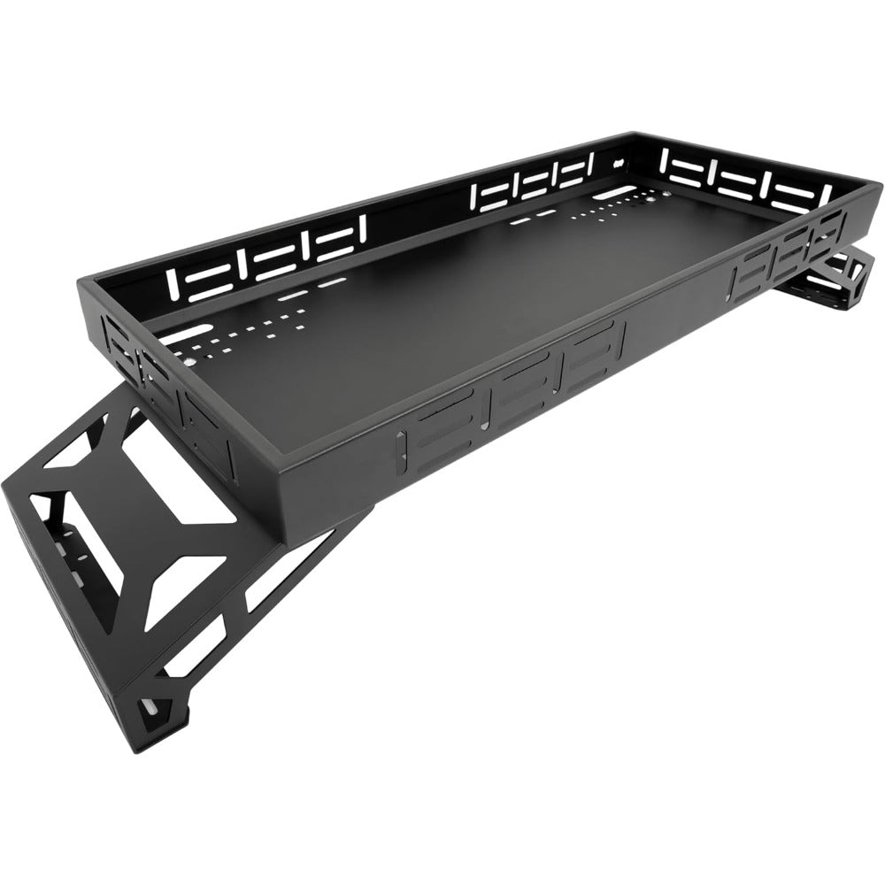 Overbed Cargo Rack UTV Compatible with Fully Adjustable Mounting Brackets Accommodate Bed Rail Widths from 39.7" - 56.3" (Inside Width) Full-Bed Rack
