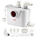 Macerator Pump 500W 29 GPM Flow 26 ft Head Lift Pump for Toilet Basement Sink