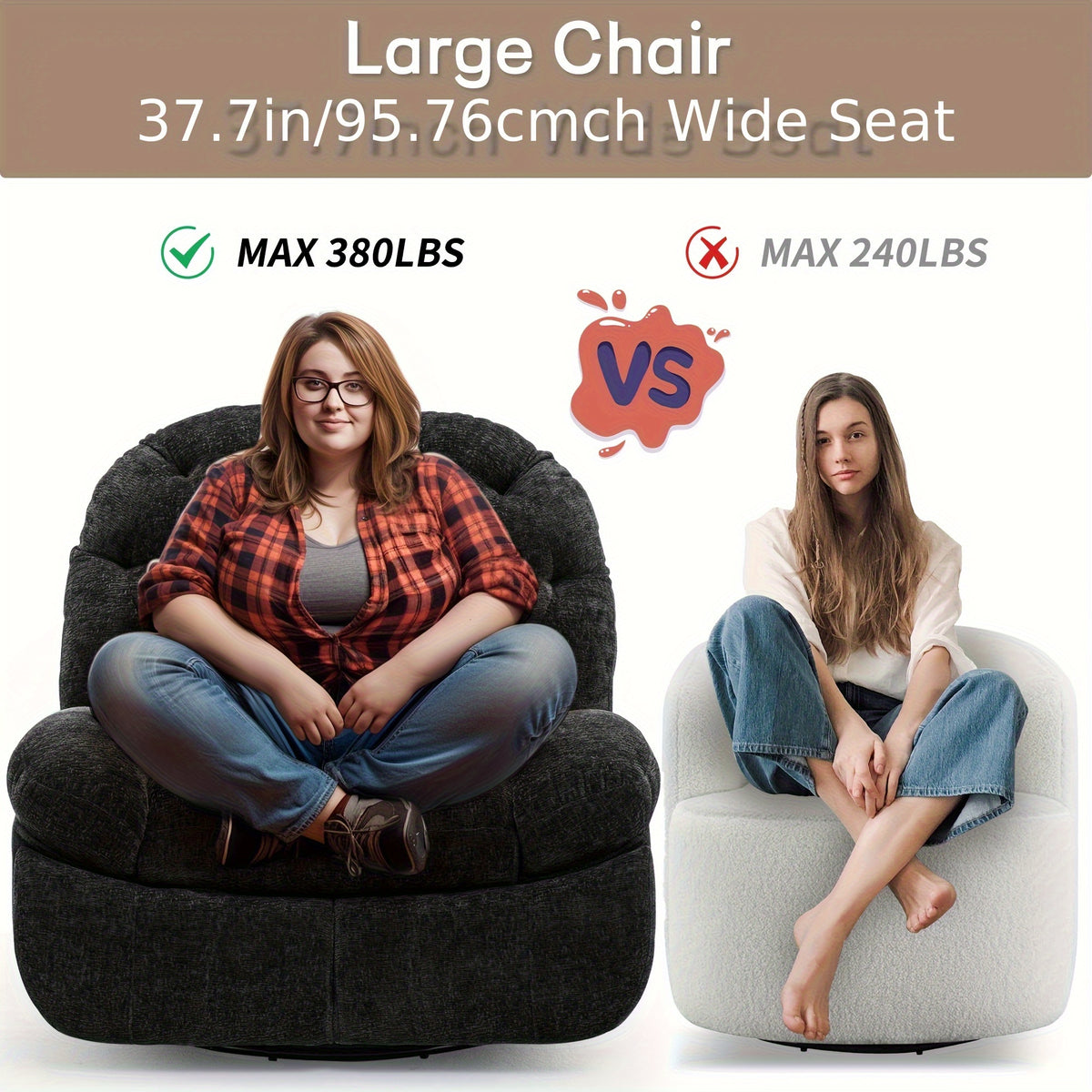 Living Room Swivel Recliner, Adult Electric Recliner with USB Ports and Side Pocket Storage, Comfortable Soft-shell Rocking Chair, Chenille Material Large-seat-width Recliner for the Living Room, Generously Wide Seating, a Fine Gift