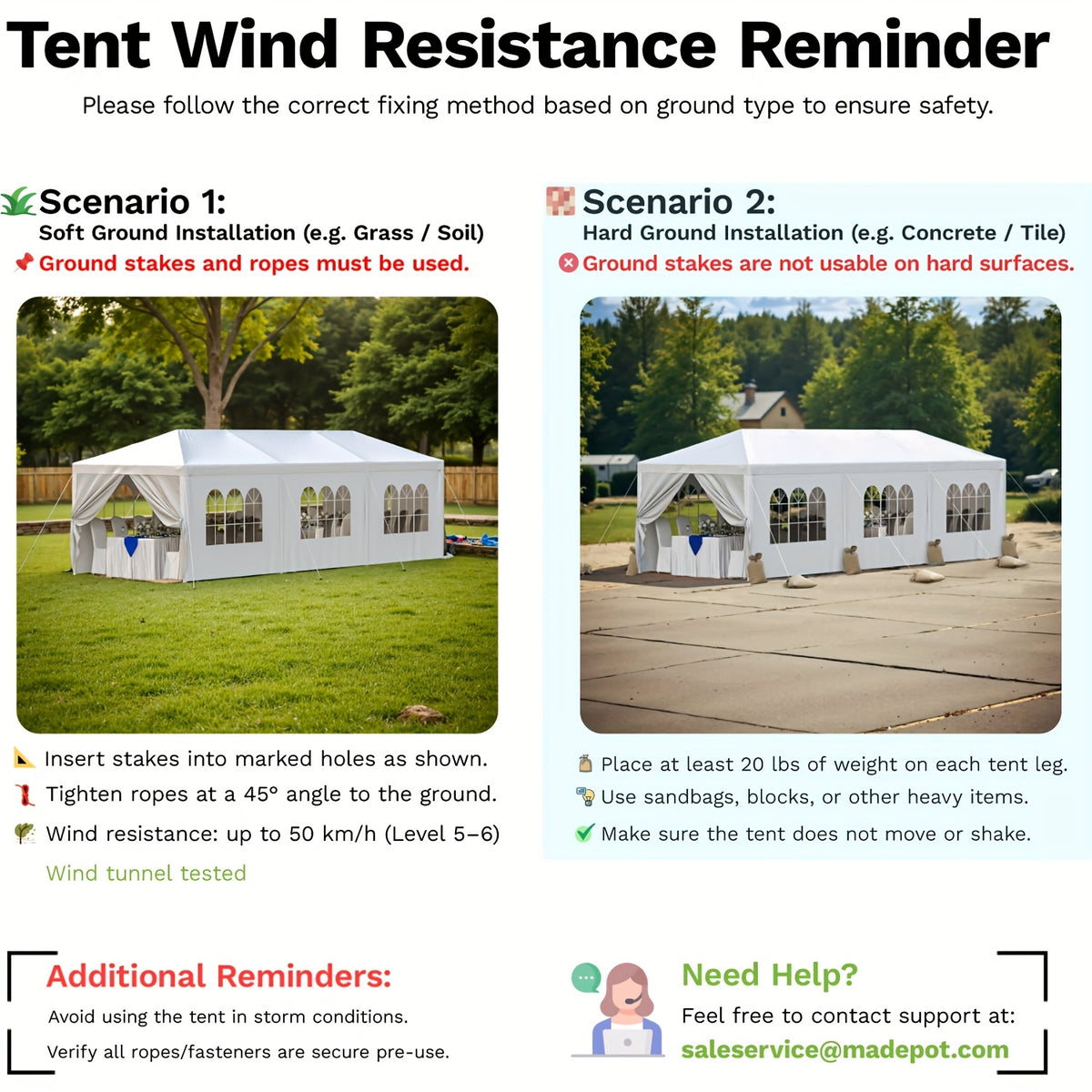 GUNJI 10 X 30ft Carport Heavy Duty Carport with Roll-up Windows, Portable Garage with Removable Sidewalls & Doors, Car Canopy with Sandbags And All-Season Tarp for Car Boat Truck Motorcycle