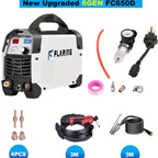 FLARING FC650D Plasma Cutter, 65A Dual-Voltage Machine for Metalwork in the Shop or at the Jobsite
