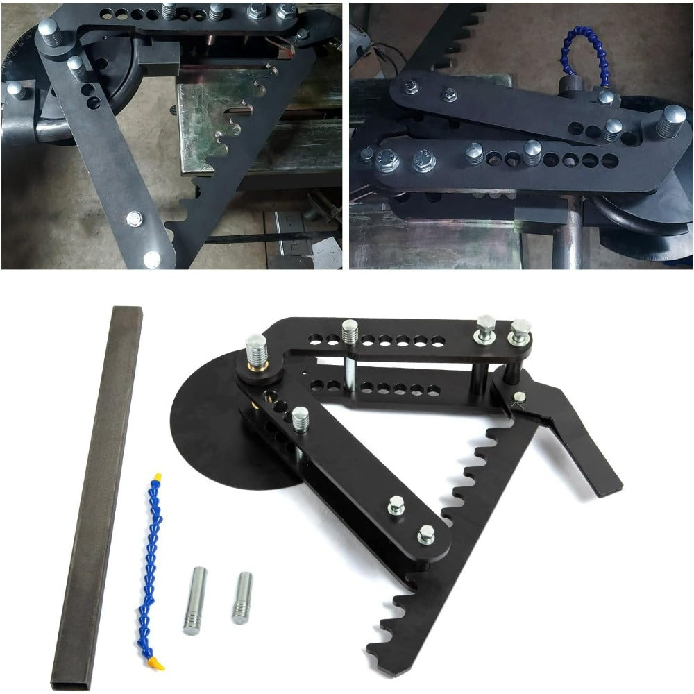 Tube and Pipe Bender Black Oxide Coating Steel Manual Hand Bender Tubing Tube Bender Pipe Bender Replace for WFB2