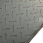 Tandem Axle Trailer Fenders 72-7/8"x10-1/4"x13" Fit 13"-15" Tires Steel 14 Gauge Diamond Tread Plate Cargo Utility Landscape 2 Pcs