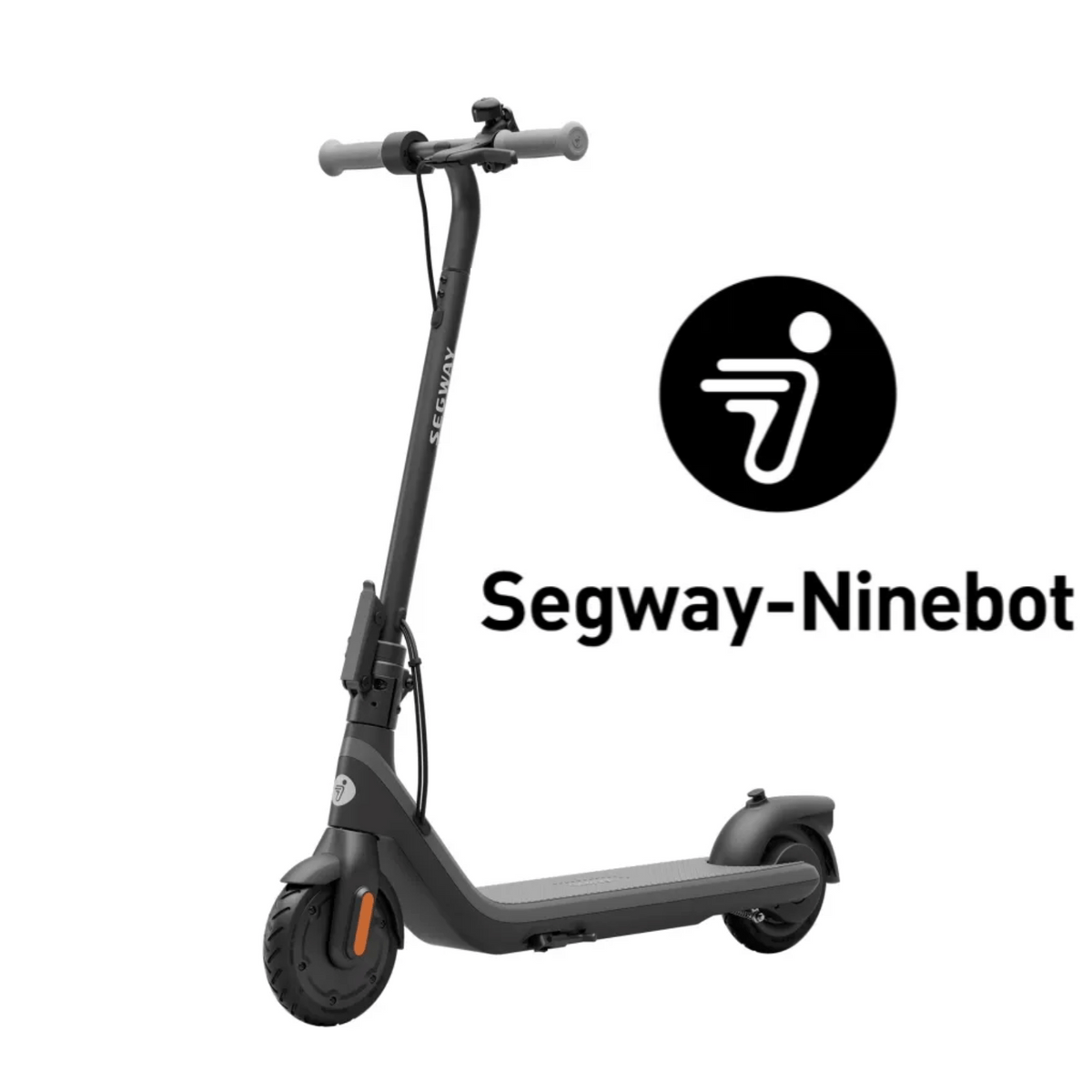 Segway DLX 2 Kids Electric Kick Scooter, 12.4 mph Max Speed, 9.3 Miles Max Range, Ages 6+, Black