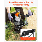 VEVOR Electric Post Hole Digger 1500W Powerful Motor with 5.71 in Auger Bit