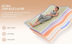12-inch Full-filled Mattress, Queen Or King Size - Full-size Mattress with Memory Foam And Independent Springs, Medium-firmness, Suitable for Heavy Sleepers - Durable Mattress, Comfortable Bedroom Style, Ergonomically Designed.