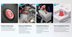 [Renogy AGM Battery] Renogy 12V 70Ah AGM Car Battery H6, Group 48 Start And Stop Automotive Battery with 720 CCA, 120RC, Reliable Power for Cars, SUVs, Trucks, And Marine Starting