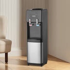 VEVOR Top Loading Water Cooler Dispenser for 3 or 5 Gallons Jugs Stainless Steel