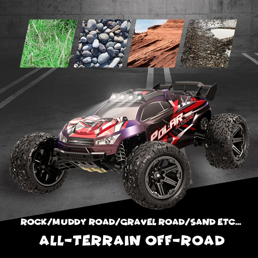 1:8 All Terrain High Speed Off Road RC Car, 45KM/H, Outdoor Drifting/Racing/Climbing, 2.4Ghz Remote Control, 3937.01inch RC Distance, Large Capacity Modular Battery, Birthday Gifts