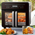 Air Fryer Toaster Oven Combo, 24 QT French-Door Countertop Oven with 15 Cooking Functions and Digital Controls