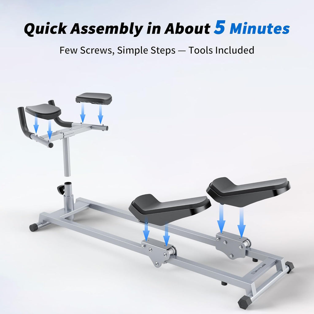 SHANG Y Crawling Machine Workout - Twist and Stretch Trainer, Metal Detachable Crawling Exercise Machine, Exercise Equipment for Home & Gym, Abdominal, Waist and Core Training, Bearing 330lb