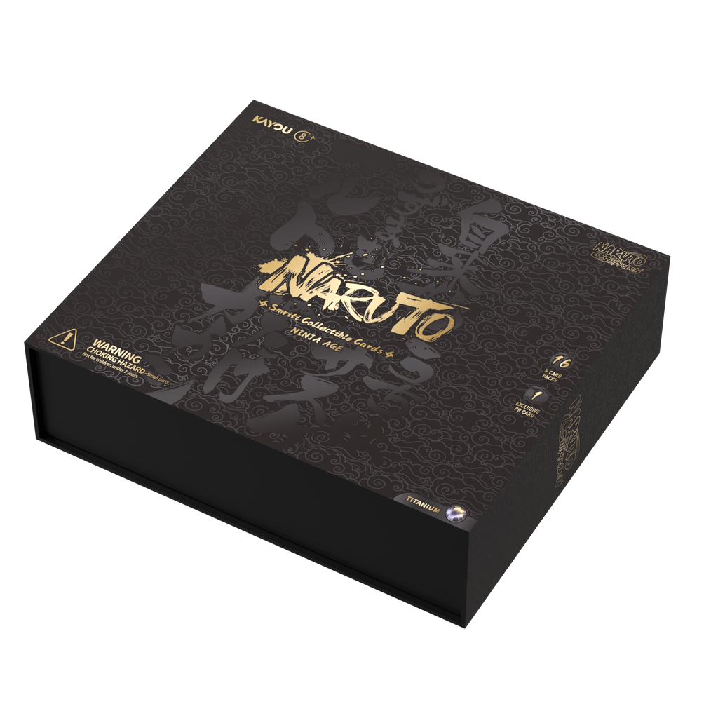 Kayou Naruto Ninja Age Premium Collector Box | Naruto-Smriti Collectible Cards - US Version