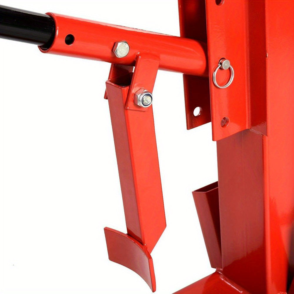 Manual Tire Changer with Bead Breaker Portable MountDemount Tool for 4 to 165 Tires Truck Car Motorcycle Red