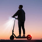 10.5AH 36V Battery 350W Foldable Electric Scooter For Adults With 8.5" Anti-skid Solid Tyres, 19MPH High Speed &3 Speed Modes, Update Model Steps Up With Enhanced Braking For Superior Quality And Comfort-Pick The Model That Fits Your Needs