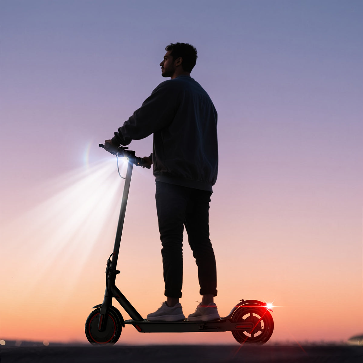 10.5AH 36V Battery 350W Foldable Electric Scooter For Adults With 8.5" Anti-skid Solid Tyres, 19MPH High Speed &3 Speed Modes, Update Model Steps Up With Enhanced Braking For Superior Quality And Comfort-Pick The Model That Fits Your Needs