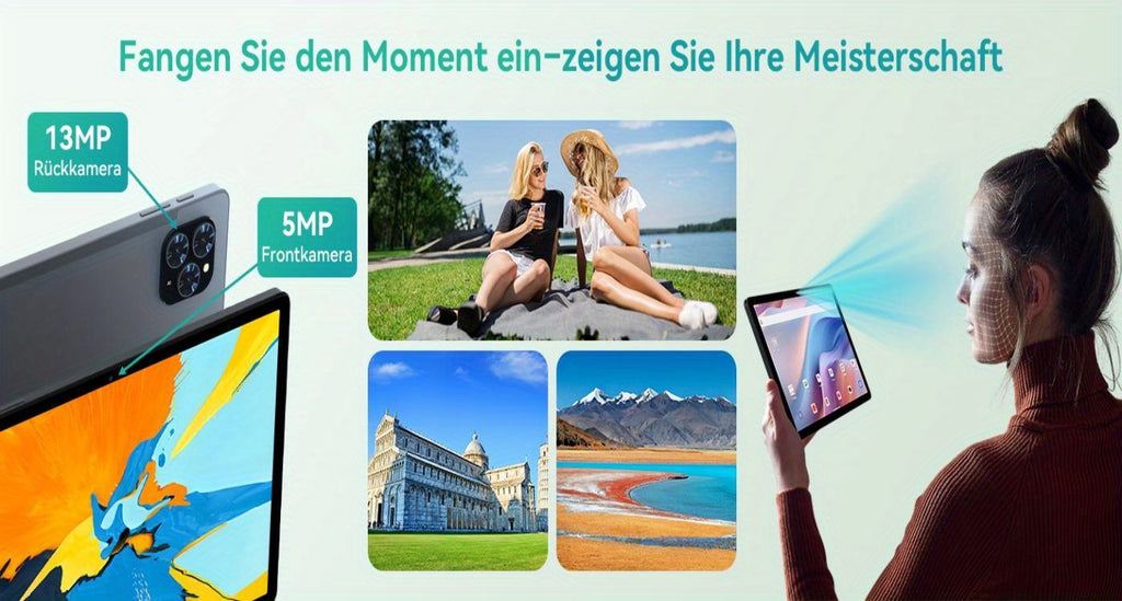 TABWEE T90 Android 16 New 2025 Tablet, 11-inch FHD Large Screen+1200x1920 IPS Display, Octa-Core High-Performance CPU, 24(8+16)GB RAM +128GB ROM(2TB Expand), 3MP+5MP Camaras/Face ID, 8000mAh Long Battery Life, Support Widevine L1, Gemini AI, And 90Hz