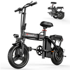 Folding Electric Bike for Adults — Lightweight 500W Commuter Model with Removable 48V 10Ah Battery