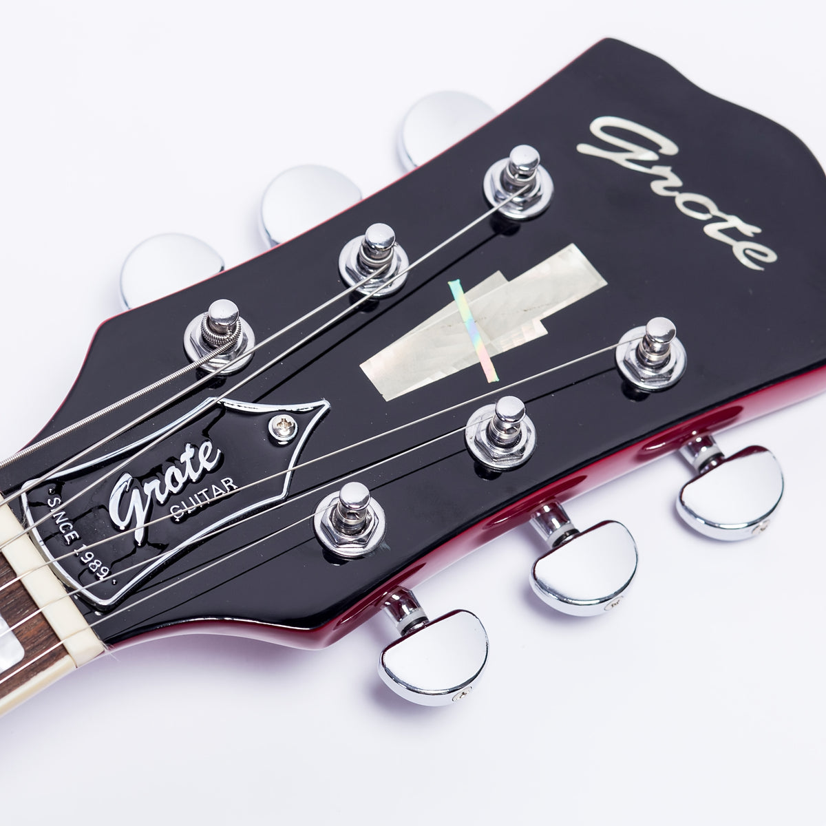 [Jazz Electric Guitar] GROTE Jazz Electric Guitar Hollow Body Chrome Hardware P90 Pickup