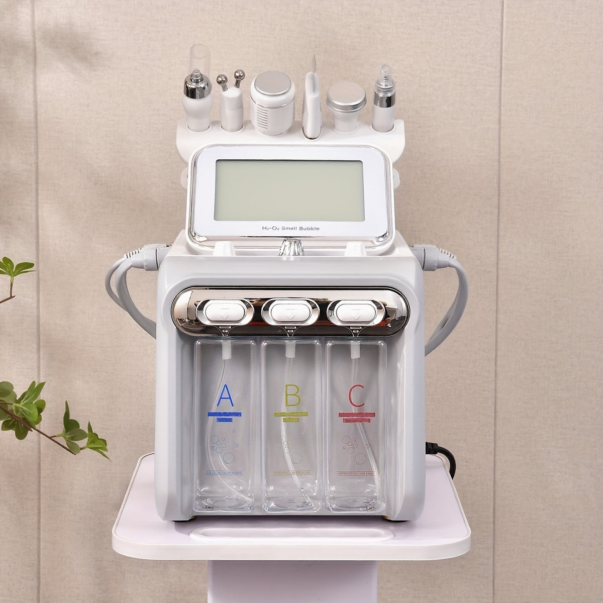 [Valentine's Day Gift] Mariy Reseni 6-In-1/7-In-1 Beauty Device, Facial Care Machine, Includes Beige Oversized Towel Hair Tie, Suitable For Salon Or Home Use, Ideal For Skincare Enthusiasts, Valentine's Day Gift, Elegant Gift, Gift For Women, Top Gift Cho
