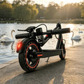 Foldable Commuter Electric Scooter, Supports Phone Control, 8.5-inch Tires, 350W Motor, 7.8Ah Battery, Top Speed 19 Mph, Average Range 17 Miles, Lightweight Commuting Scooter, Suitable for Adults and Teenagers